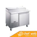 Icehaus – Mesa de Preparacion de Pizzas 1 Puerta MP-1P-SS-02