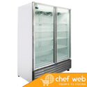 Metalfrio – Refrigerador 2 Puertas de Cristal RB800